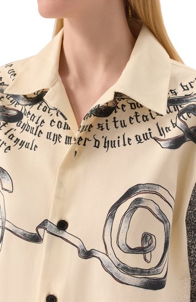 Хлопковая рубашка JEAN PAUL GAULTIER, арт. 25/34-U-CH098-D504, фото 5