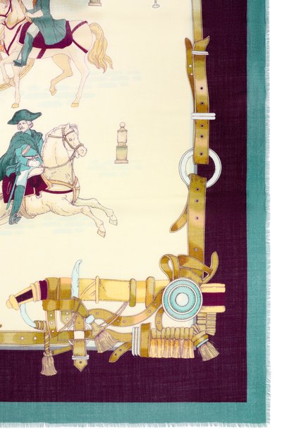 Шерстяная шаль царский выезд GOURJI, арт. 91169039/62117, фото 4