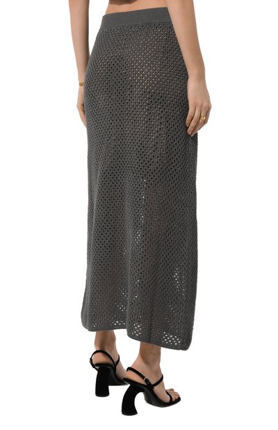 Хлопковая юбка BRUNELLO CUCINELLI, арт. M7876B1345, фото 4