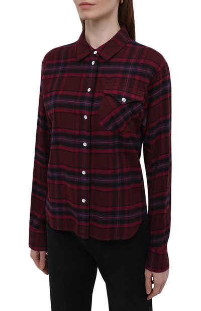 Рубашка из вискозы и хлопка RAG AND BONE, арт. WCW21HA005N905, фото 3