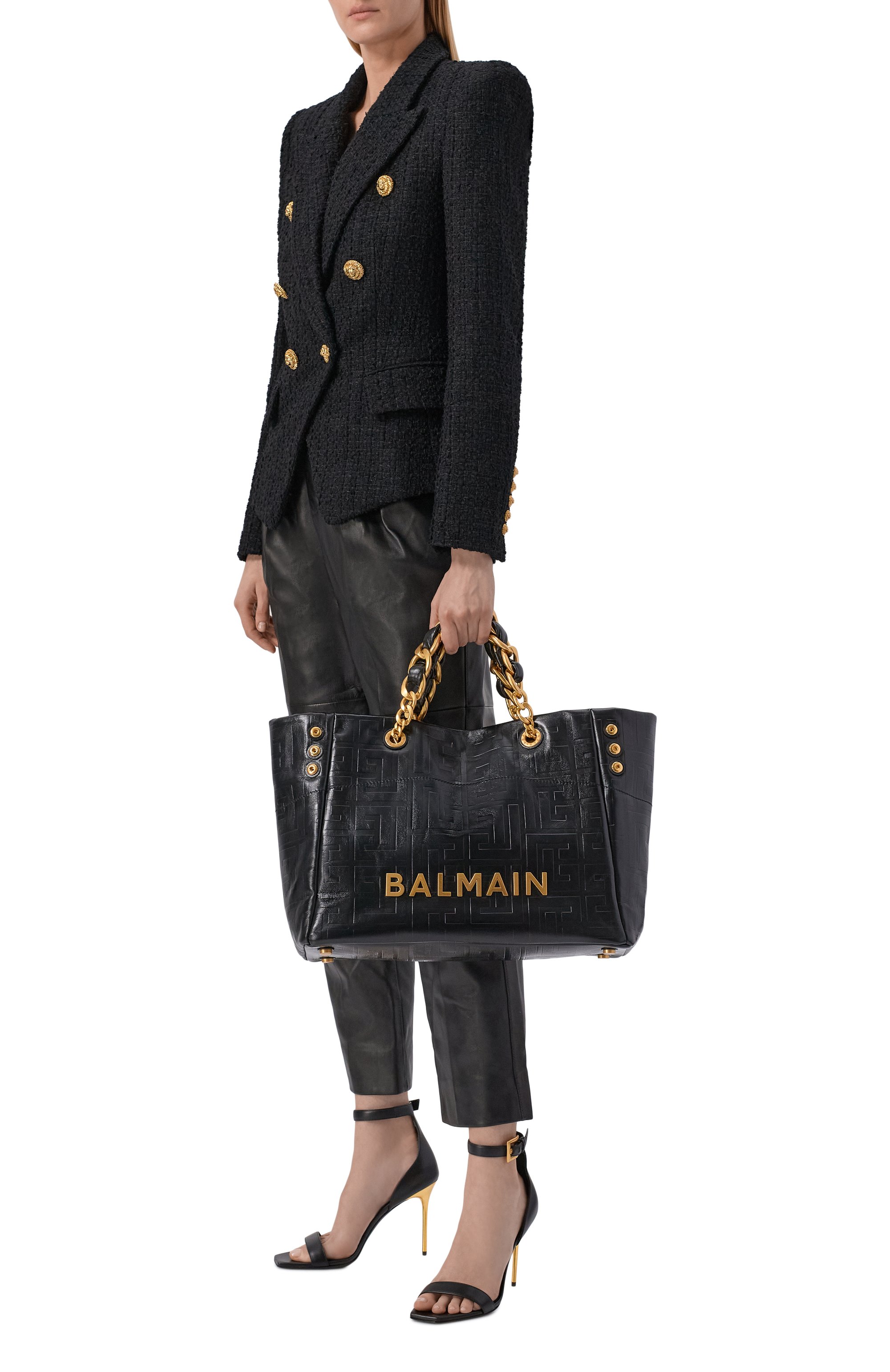 Сумка-тоут 1945 soft BALMAIN, арт. HN1FF827/LETF, фото 3