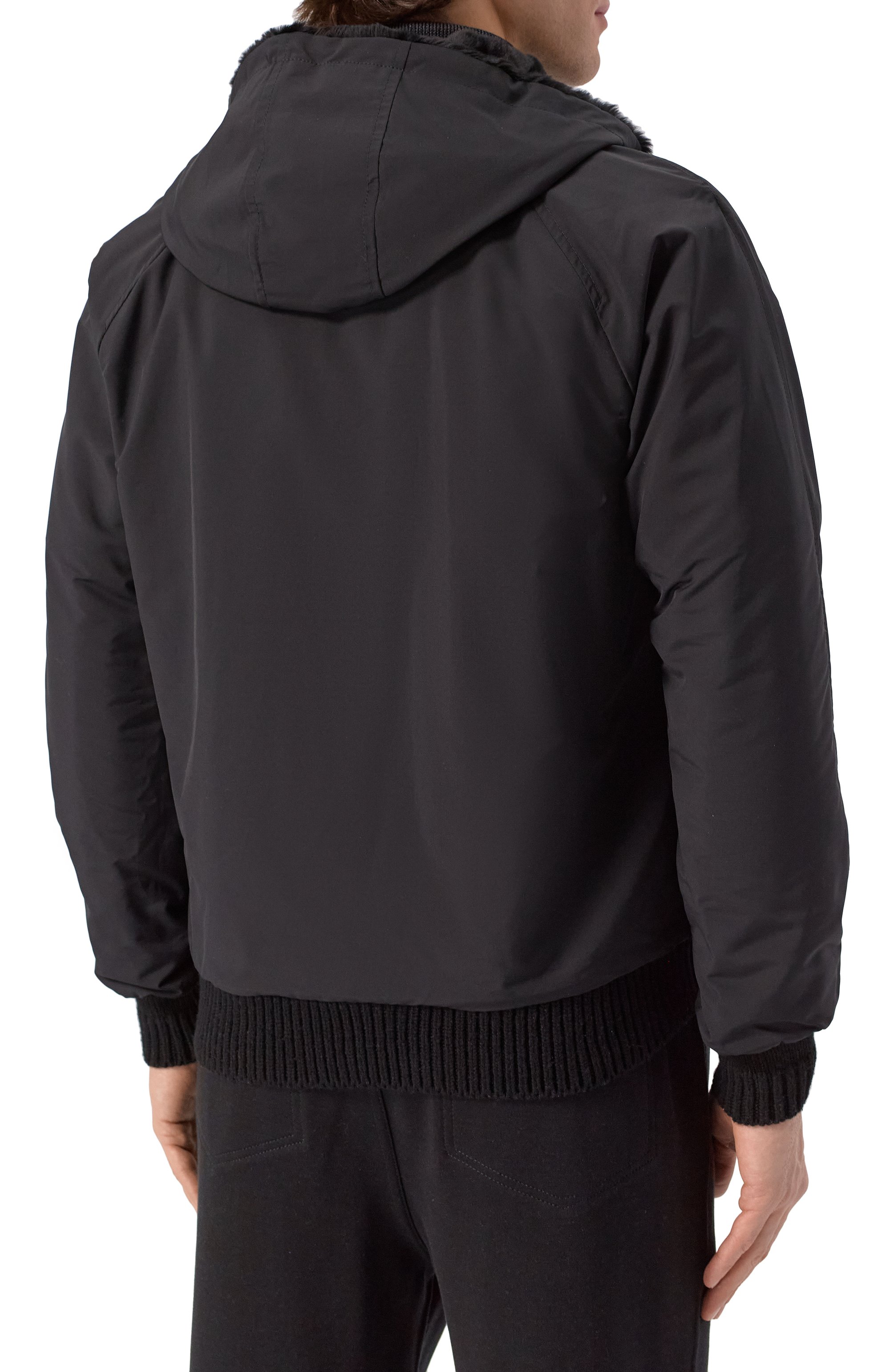 Бомбер с подкладкой из овчины KITON, арт. UW1931AV0403F14, фото 4