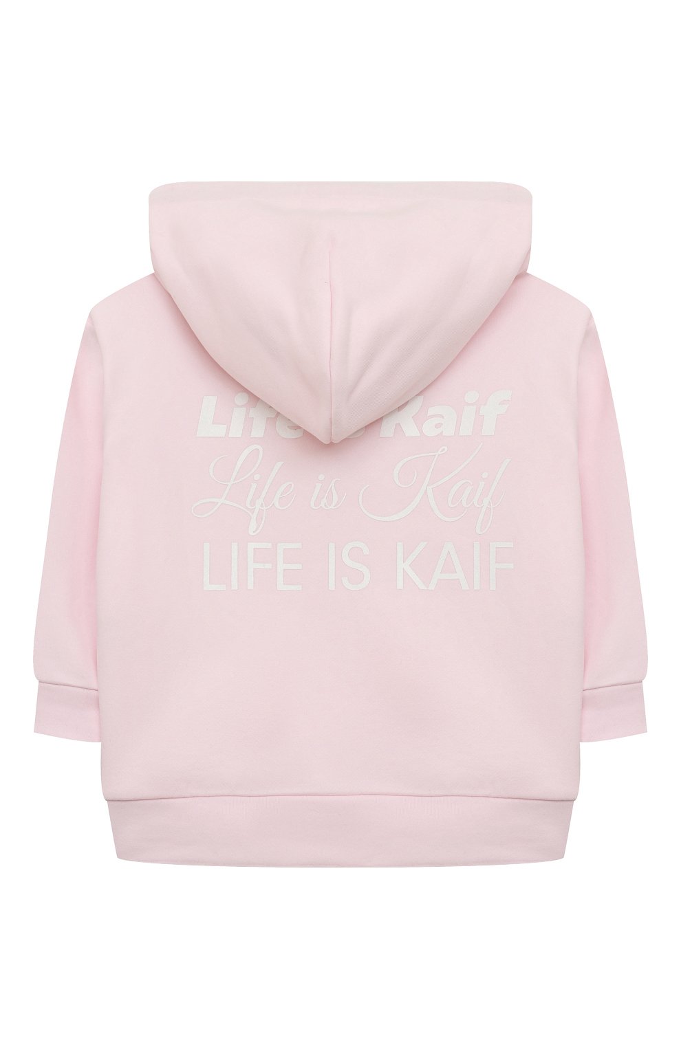 Комплект из худи и брюк MUMOFSIX розового цвета по цене 18250 руб., арт. MOSSS22T_SU01, фото 3 Комплект из худи и брюк MUMOFSIX, арт. MOSSS22T_SU01, фото 3