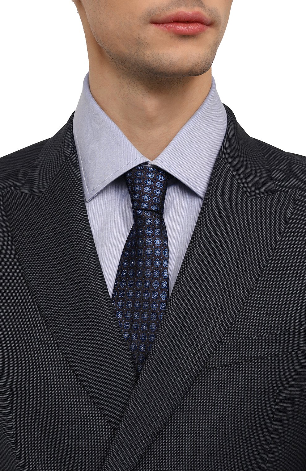 Шелковый галстук CANALI, арт. 18/HJ04141, фото 2