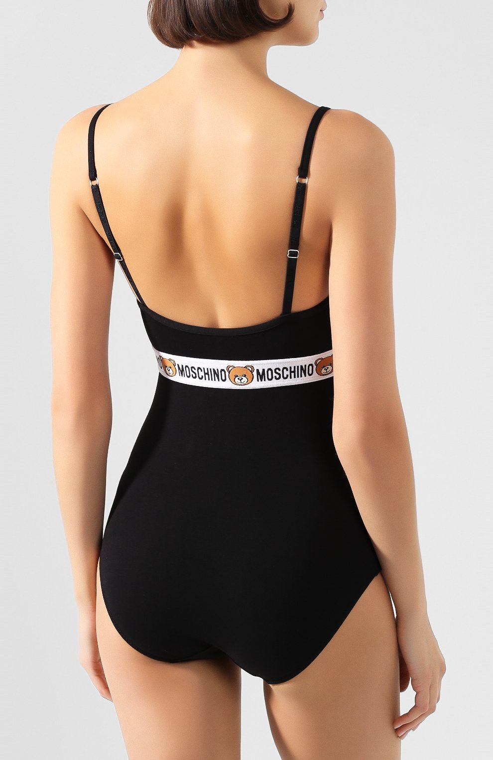 Хлопковое боди MOSCHINO, арт. A6004/9003, фото 3