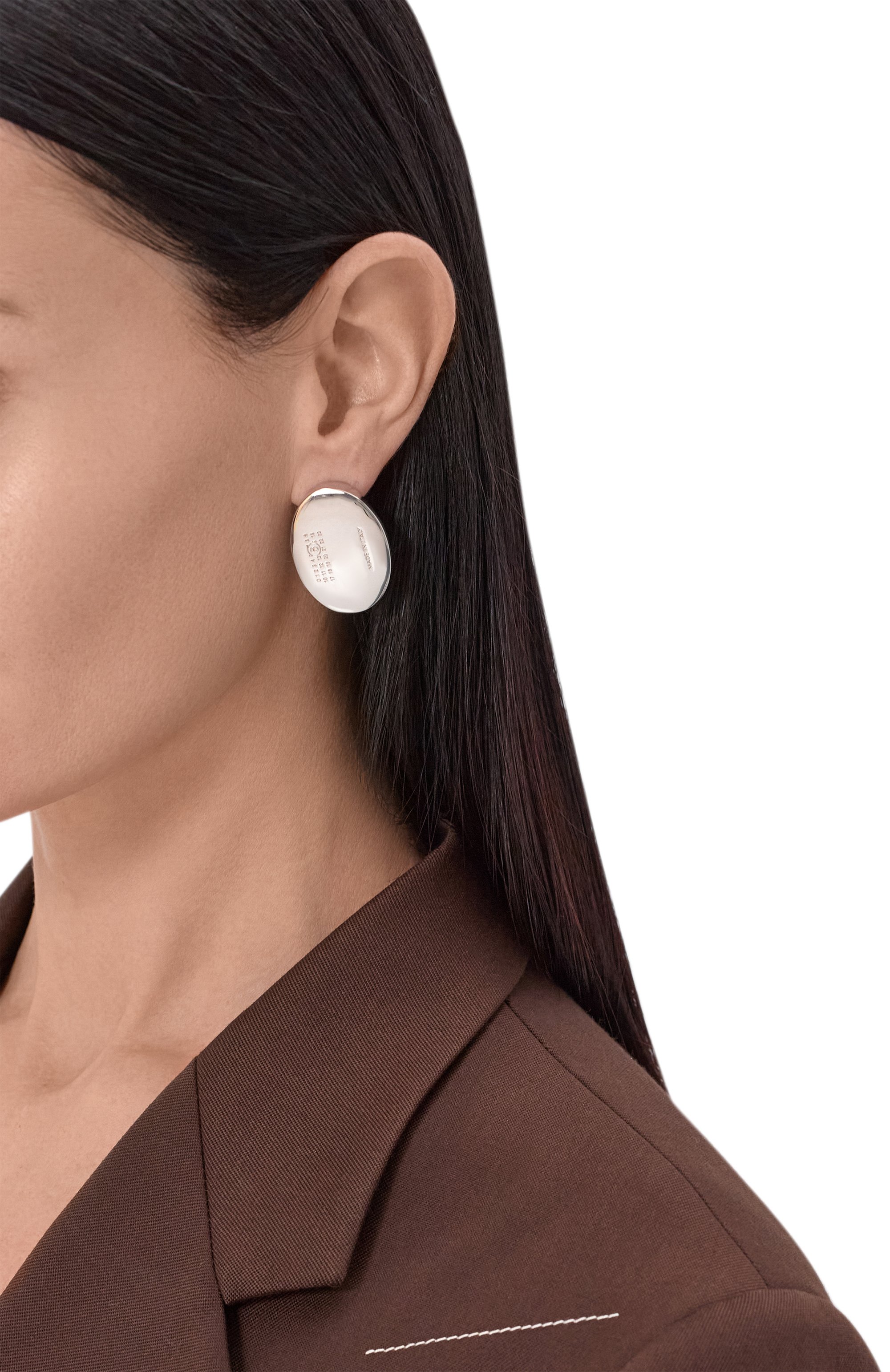 Моносерьга MM6, арт. SM7VG0110 P8755/M, фото 2