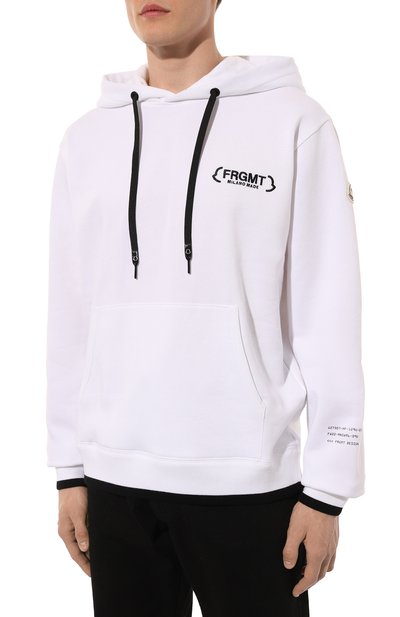 Хлопковое худи moncler genius x fragment frgmt MONCLER GENIUS, арт. 8G000-02-M2372, фото 3