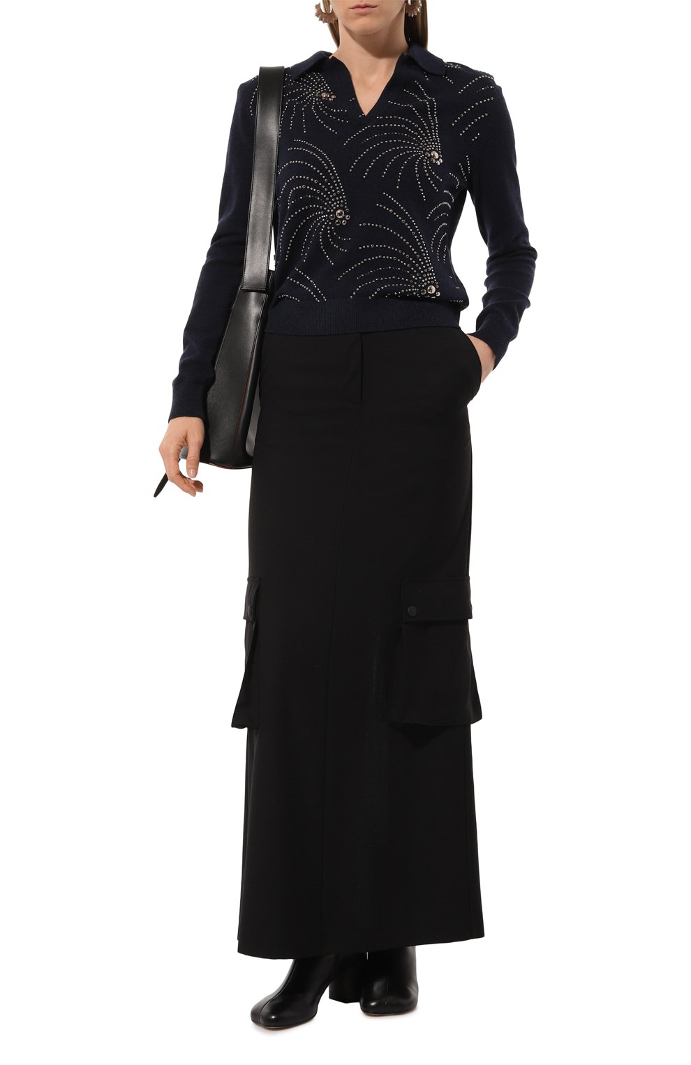 Шерстяная юбка ERIKA CAVALLINI, арт. E4WH20, фото 2