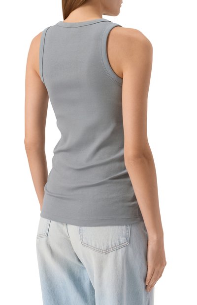 Хлопковая майка BOSS ORANGE, арт. 50545486, фото 4