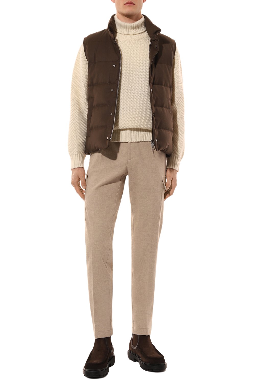 Хлопковые брюки-карго BERWICH, арт. SPIAGGIA1PCARG0/TS1670X, фото 2