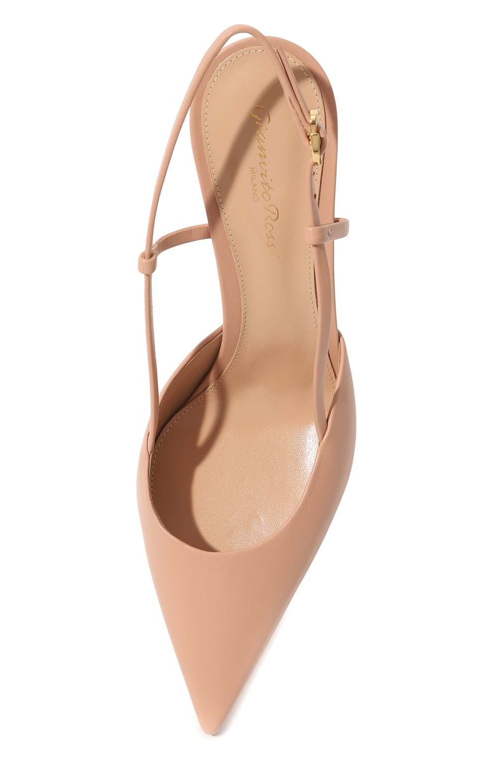 Кожаные туфли ascent GIANVITO ROSSI, арт. G95335.85LAC.VITPEAH, фото 6