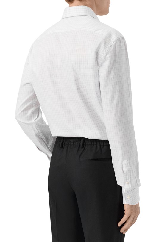 Хлопковая сорочка Canali CCL7098/GD03622 Голубой  CCL7098/GD03622 Фото 4