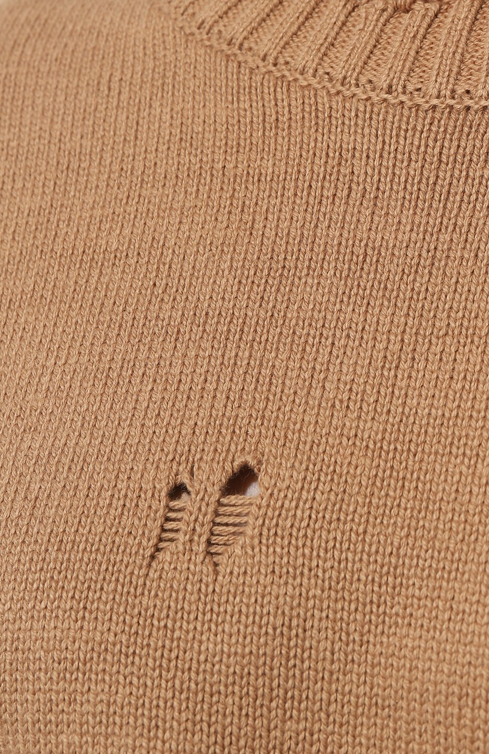 Хлопковый свитер ADDICTED коричневого цвета по цене 15400 руб., арт. MK403, фото 5 Хлопковый свитер ADDICTED, арт. MK403, фото 5