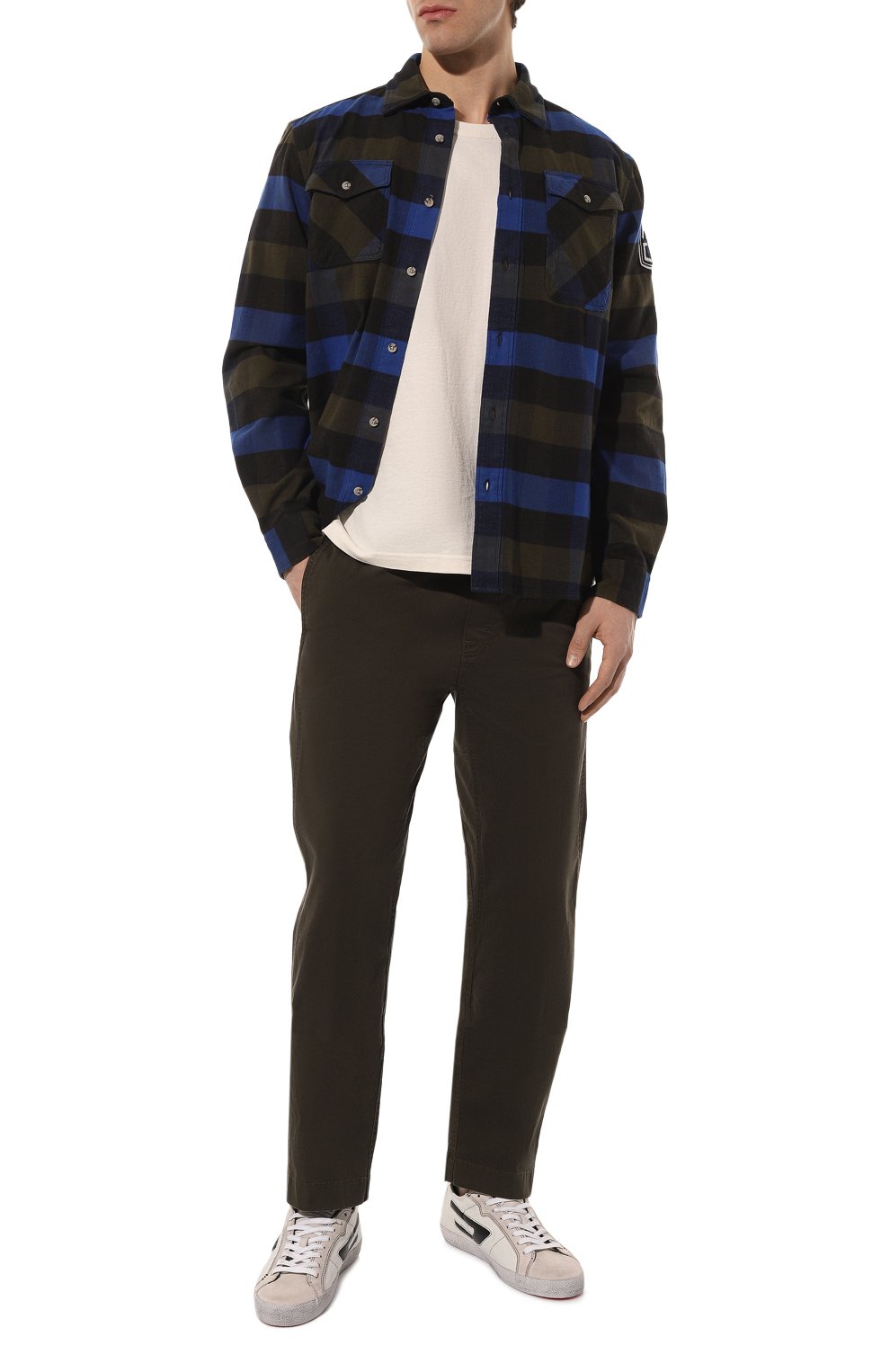 Хлопковые брюки WOOLRICH, арт. CFW0TR0151MRUT3343, фото 2