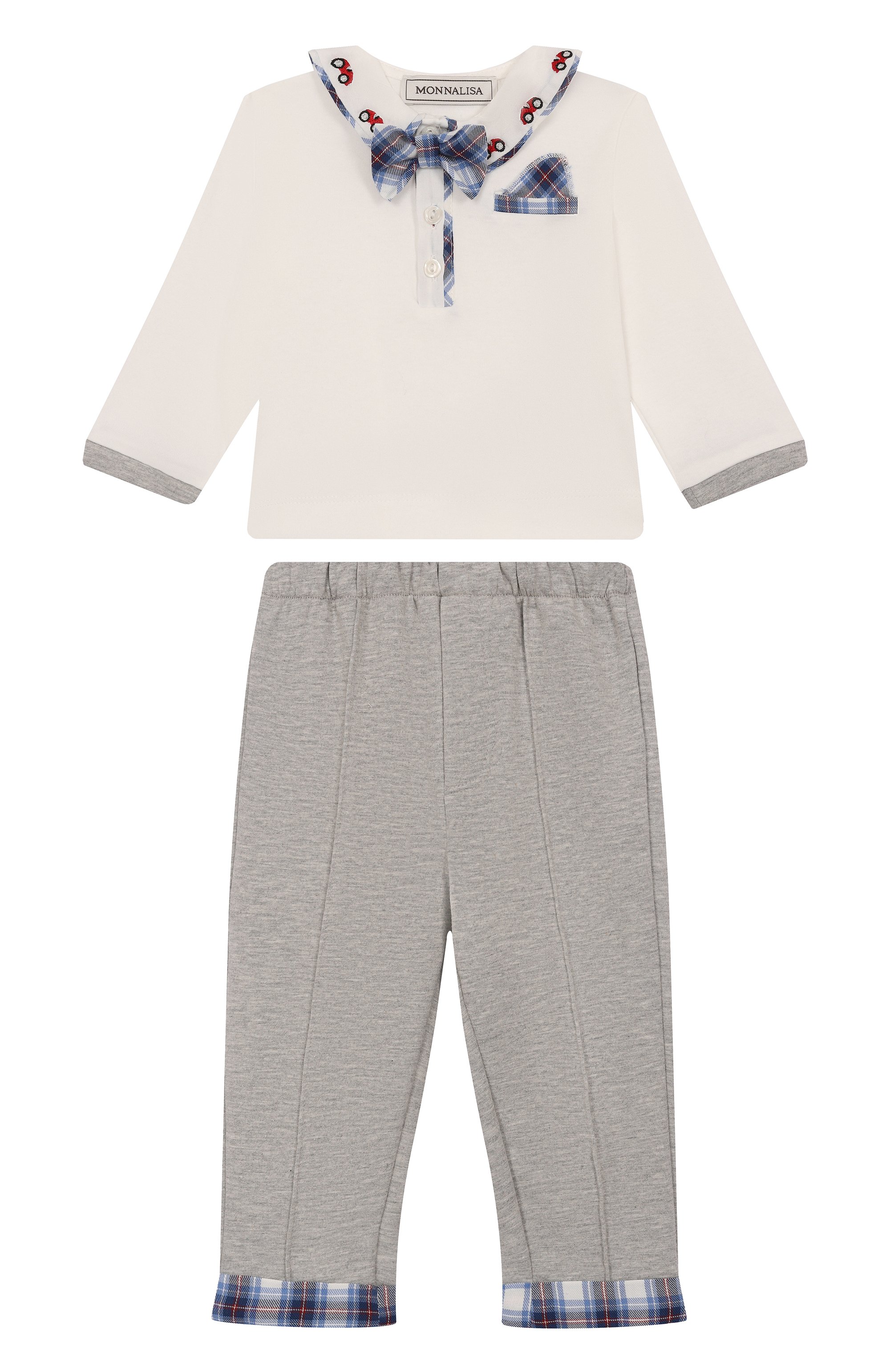 Комплект из рубашки и брюк MONNALISA, арт. 22F509, фото 1