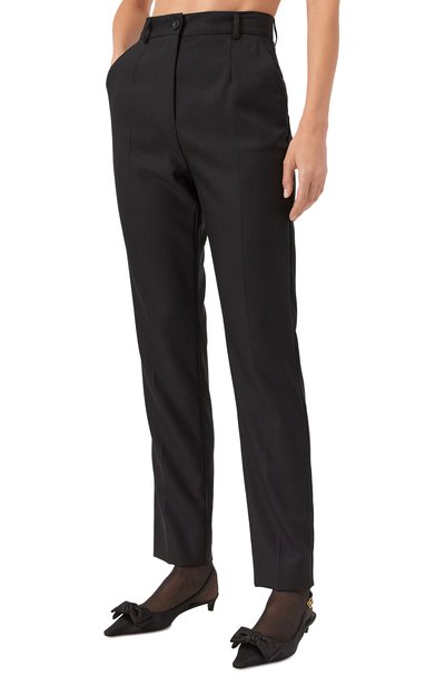 Шерстяные брюки DOLCE & GABBANA, арт. FTAM2T/FU28D, фото 3