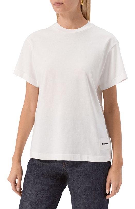 Комплект из трех хлопковых футболок Jil Sander J53GC0008/JTN254 Разноцветный  J53GC0008/JTN254 Фото 6