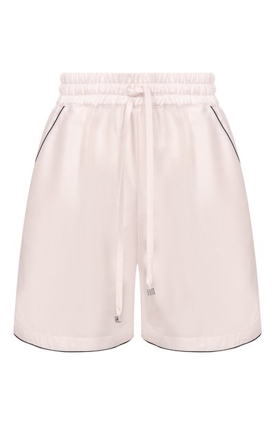 Женские шорты из хлопка и шелка KITON, арт. D61123K09R19