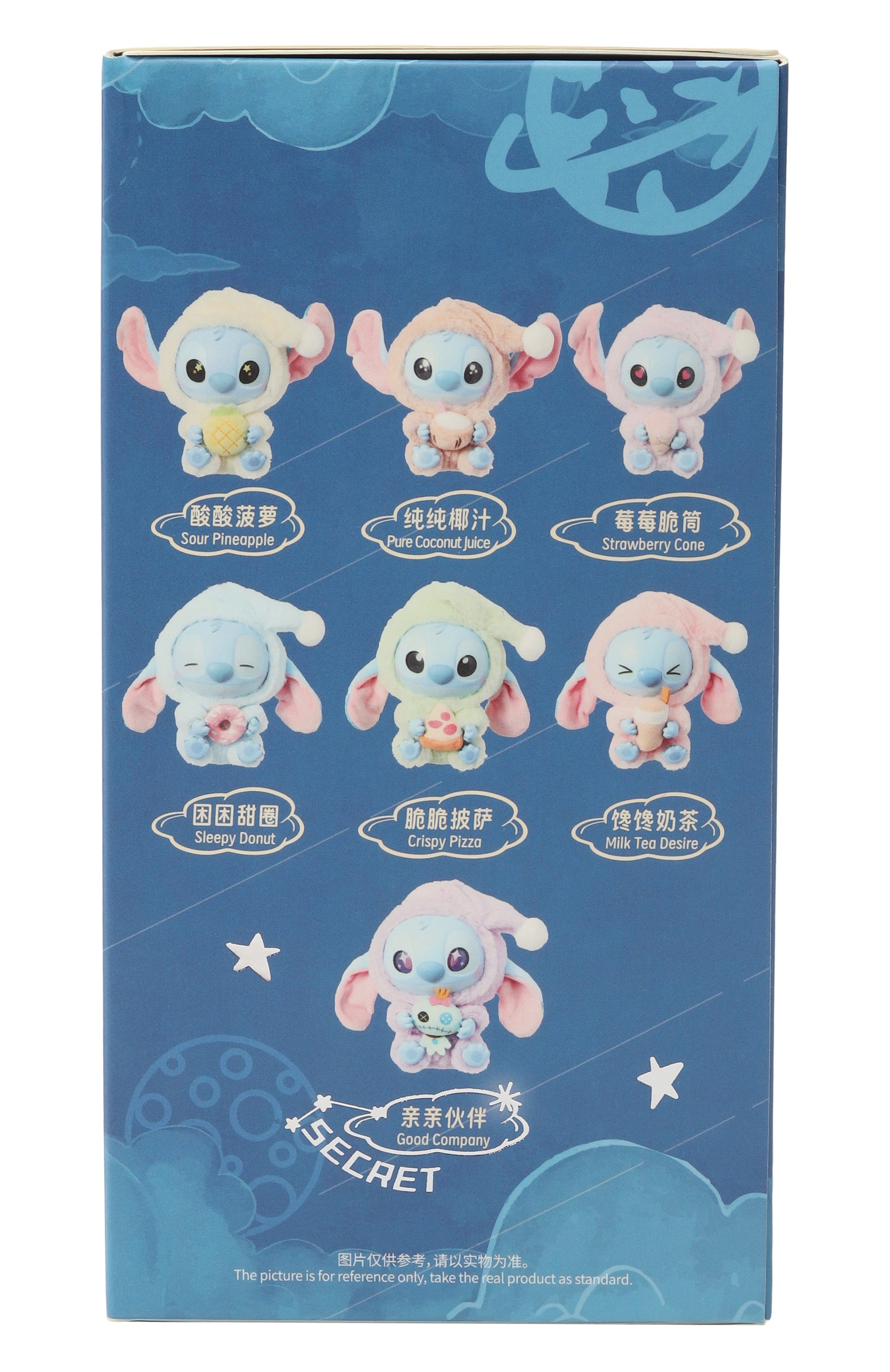 Брелок-сюрприз stitch DOU DOU ET COMPAGNIE, арт. STITCH EAT SOMETHING BEFORE SLEEP, фото 3