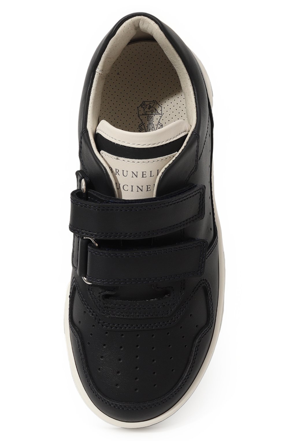 Кожаные кеды BRUNELLO CUCINELLI, арт. BBTPIZS142, фото 4