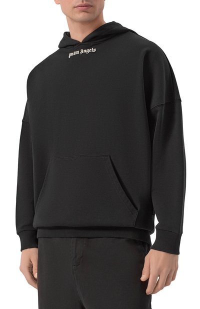 Хлопковое худи PALM ANGELS, арт. PMBB036S26FLE001, фото 3