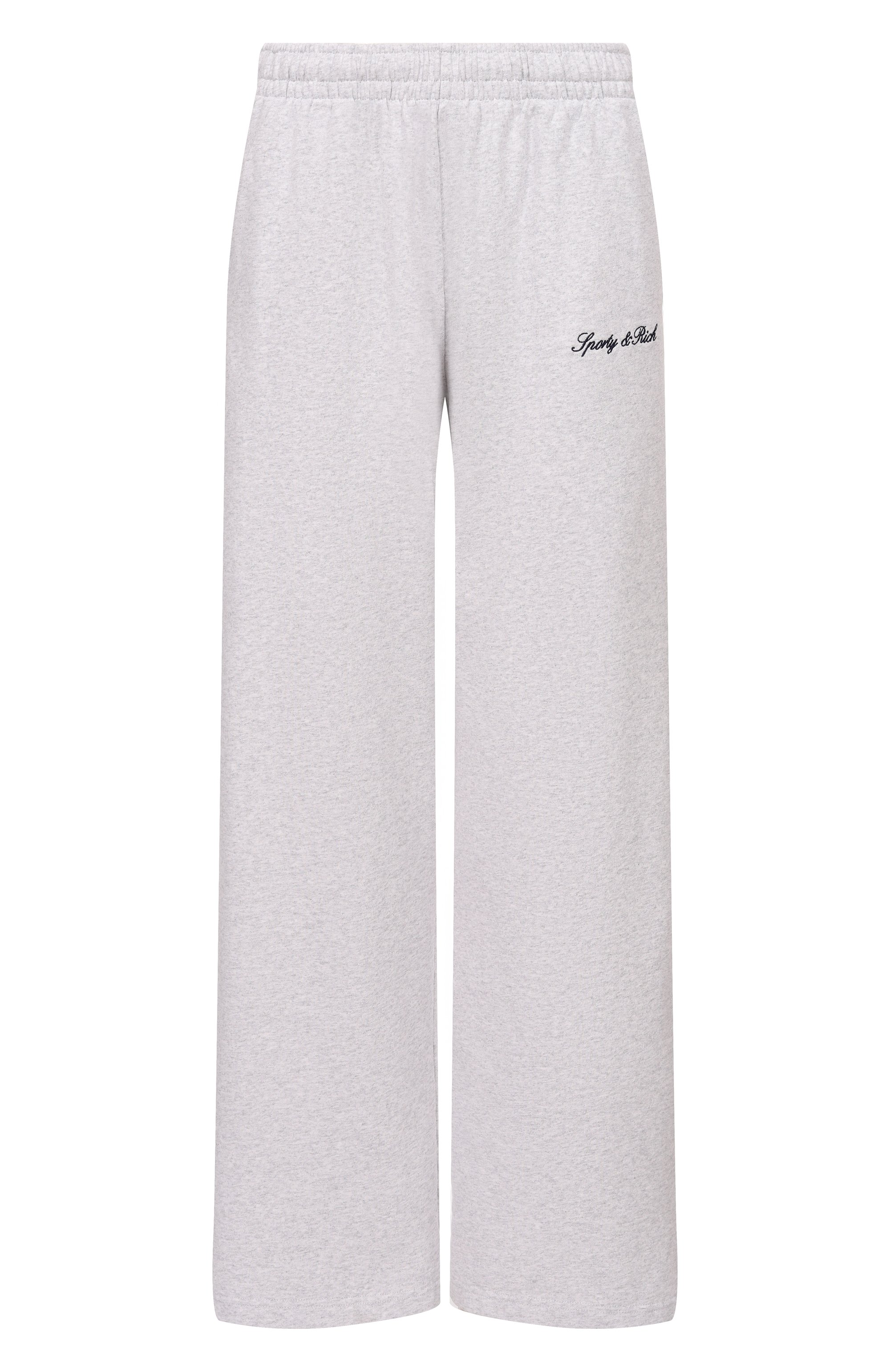 Хлопковые брюки SPORTY AND RICH, арт. PA05568326GY03, фото 1