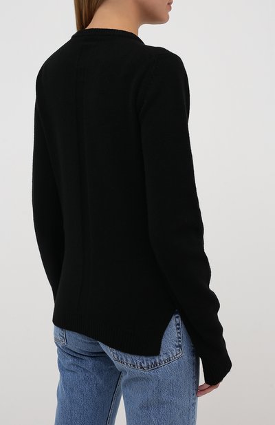 Пуловер из кашемира и шерсти RICK OWENS, арт. RP20F2682/WSBR, фото 4