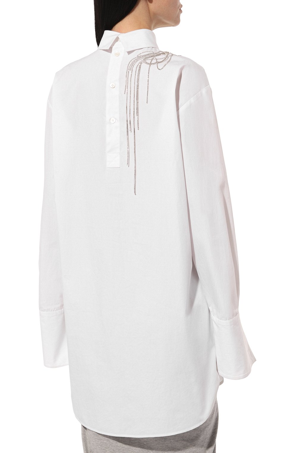 Хлопковая блузка DRIES VAN NOTEN, арт. 242-010746-9293, фото 4