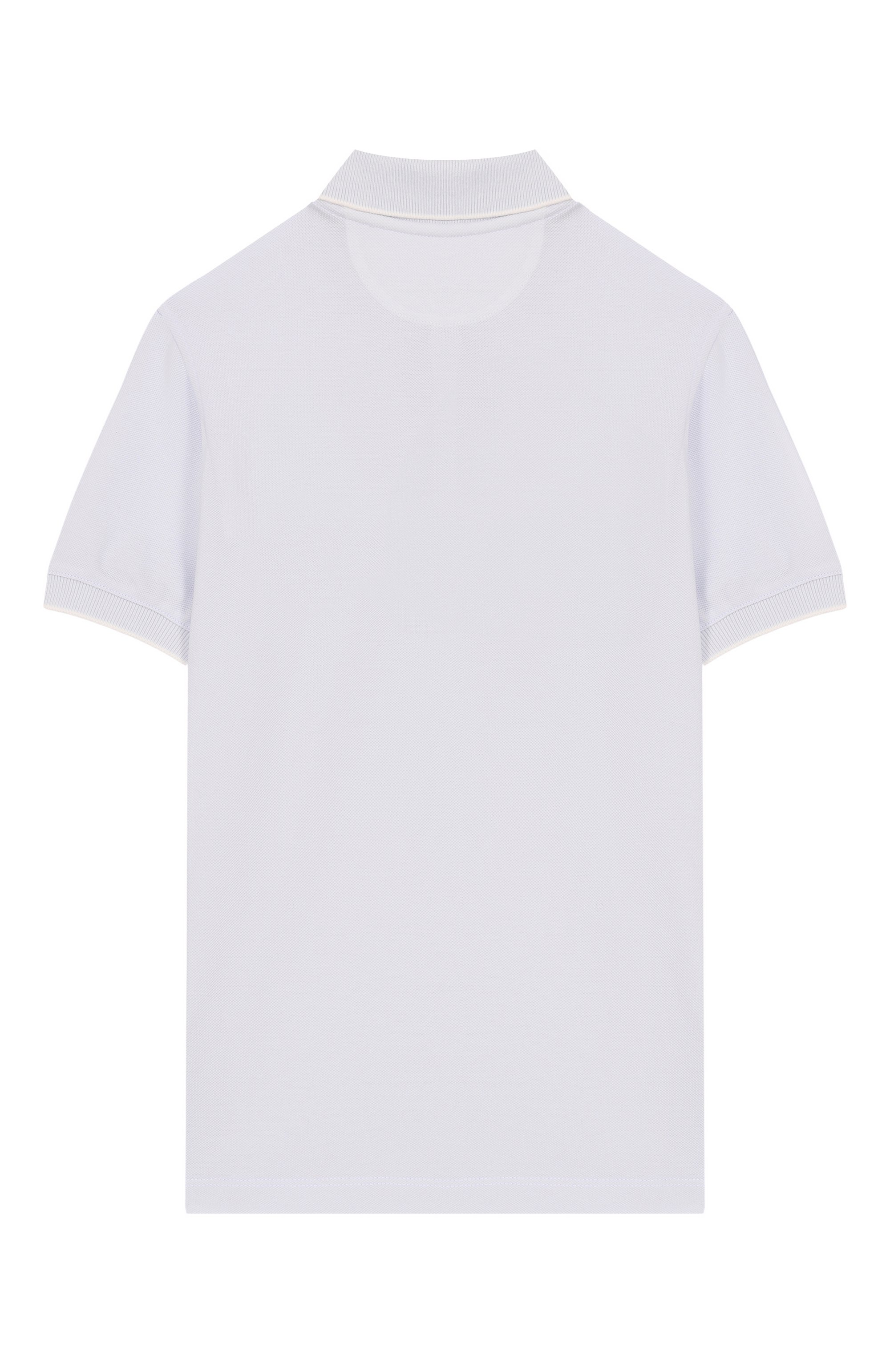 Хлопковое поло BRUNELLO CUCINELLI светло-голубого цвета по цене 34800 руб., арт. BE854T319C, фото 2 Хлопковое поло BRUNELLO CUCINELLI, арт. BE854T319C, фото 2