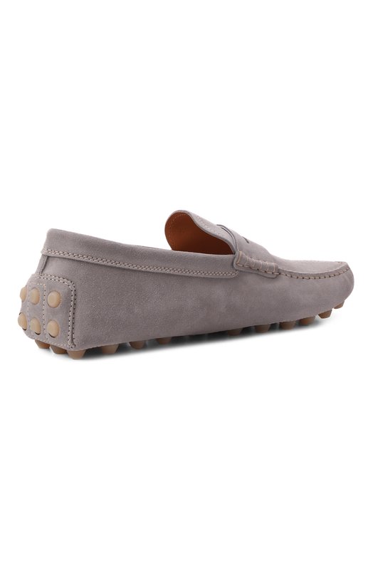 Замшевые мокасины Gommino Bubble Tod’s XXM52K00640RE0 Серый  XXM52K00640RE0 Фото 5