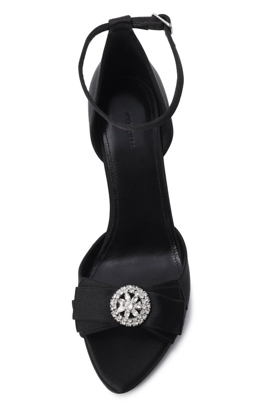 Текстильные босоножки Balenciaga 854051/W1WM1 Чёрный  854051/W1WM1 Фото 6