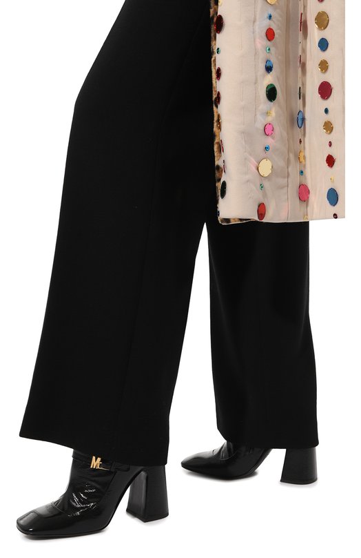 Кожаные ботильоны Moschino 3