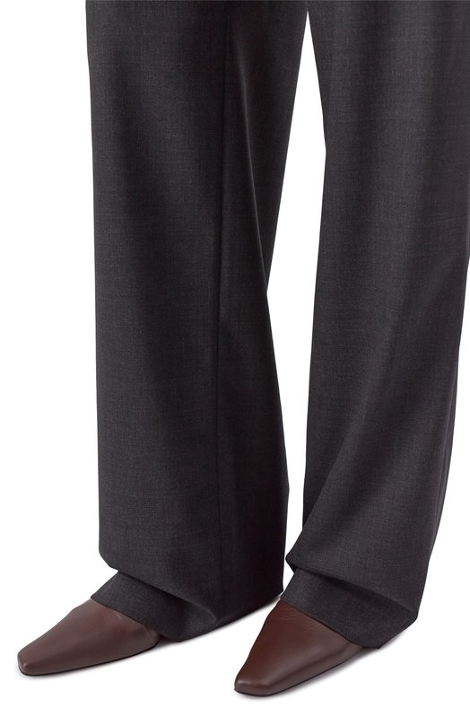Шерстяные брюки Dice Kayek FW25P303 MCL ANTHRACITE Серый  FW25P303 MCL ANTHRACITE Фото 5