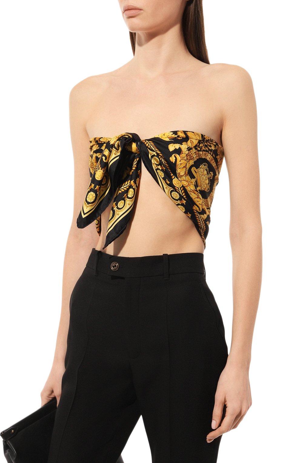 Шелковый платок VERSACE, арт. 1001600/1A045775B000, фото 3