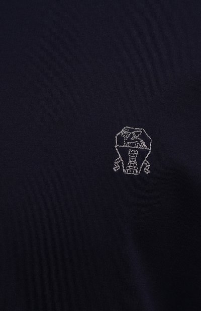 Хлопковая футболка BRUNELLO CUCINELLI, арт. M0T617810G, фото 5