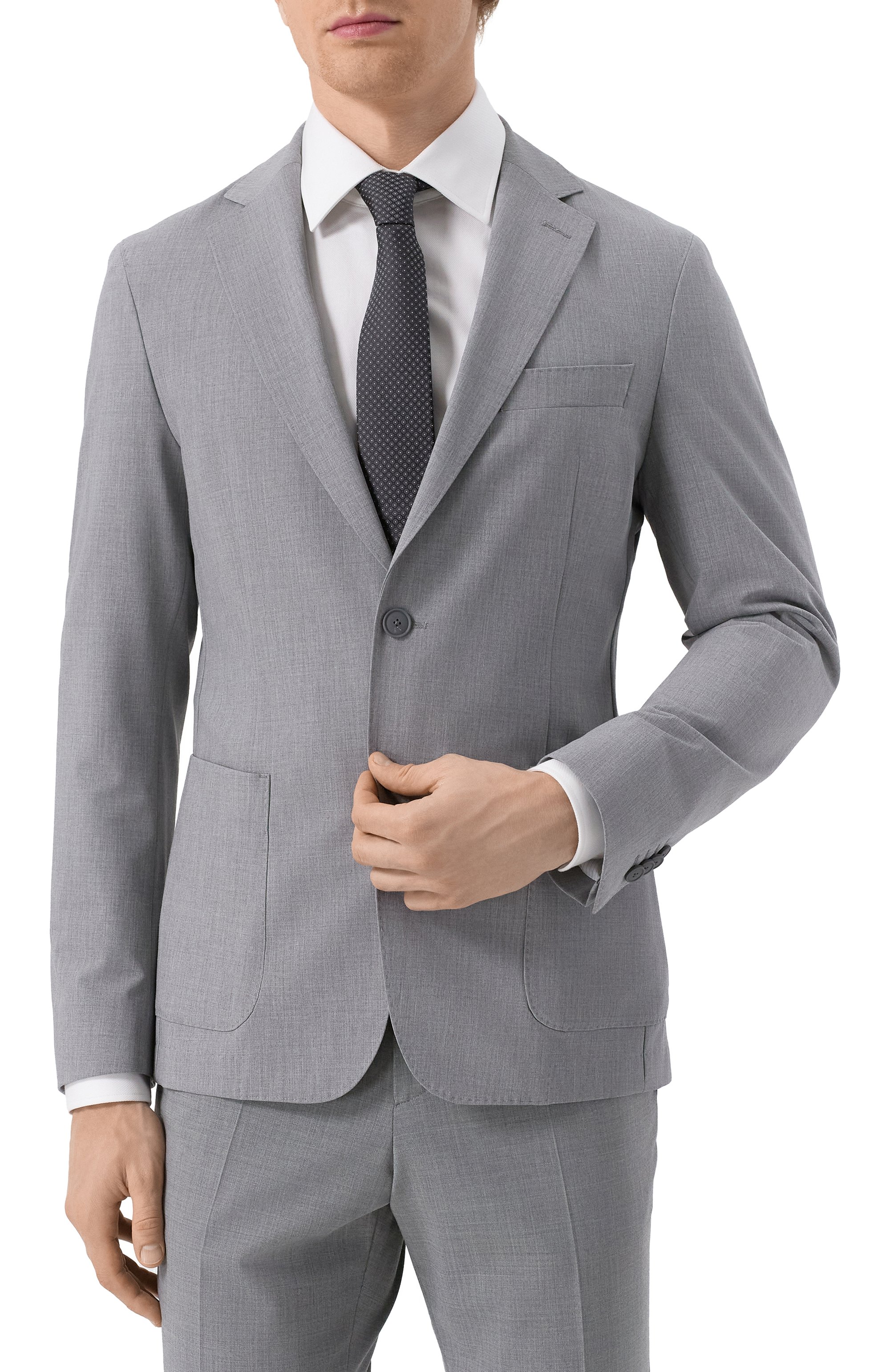 Однобортный пиджак BOSS, арт. 50535714, фото 5