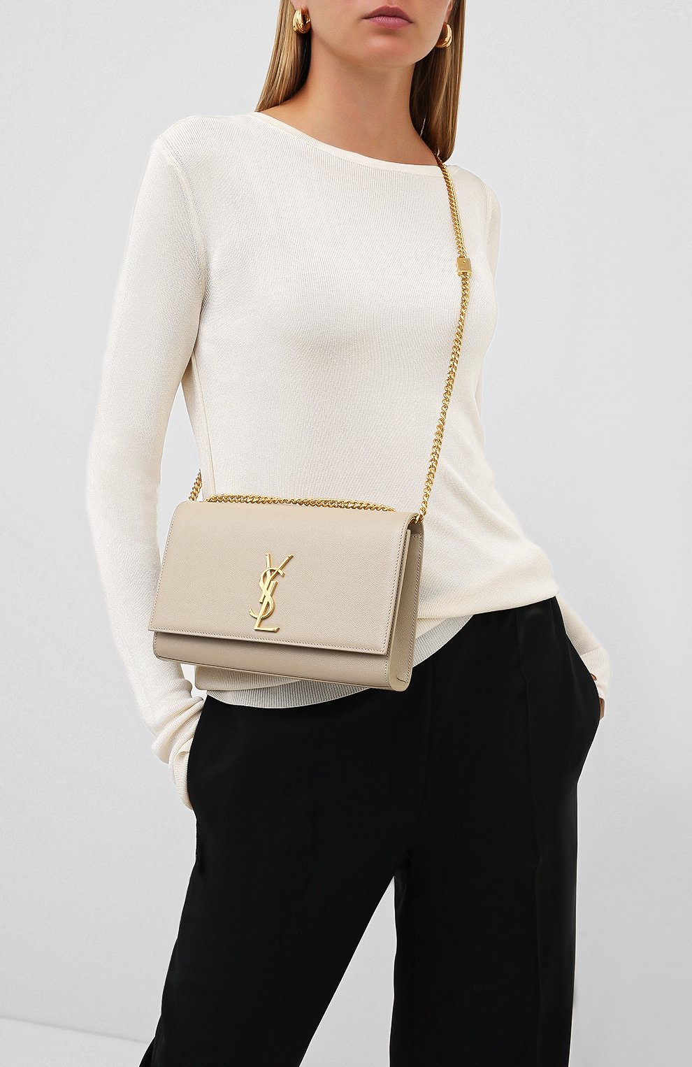 Сумка monogram medium SAINT LAURENT, арт. 364021/B0W0J, фото 2