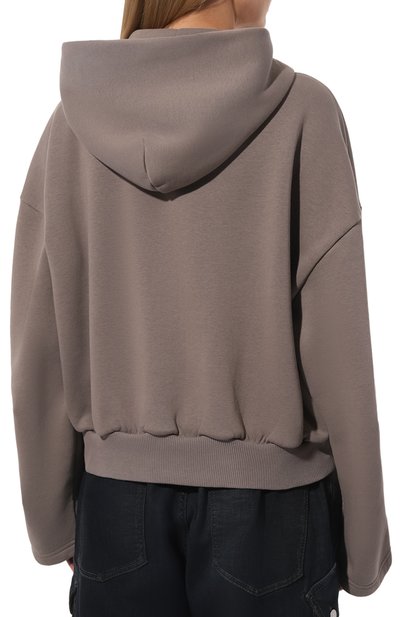 Хлопковая толстовка MM6 бежевого цвета по цене 49950 руб., арт. S52GU0215/S25624, фото 4 Хлопковая толстовка MM6, арт. S52GU0215/S25624, фото 4