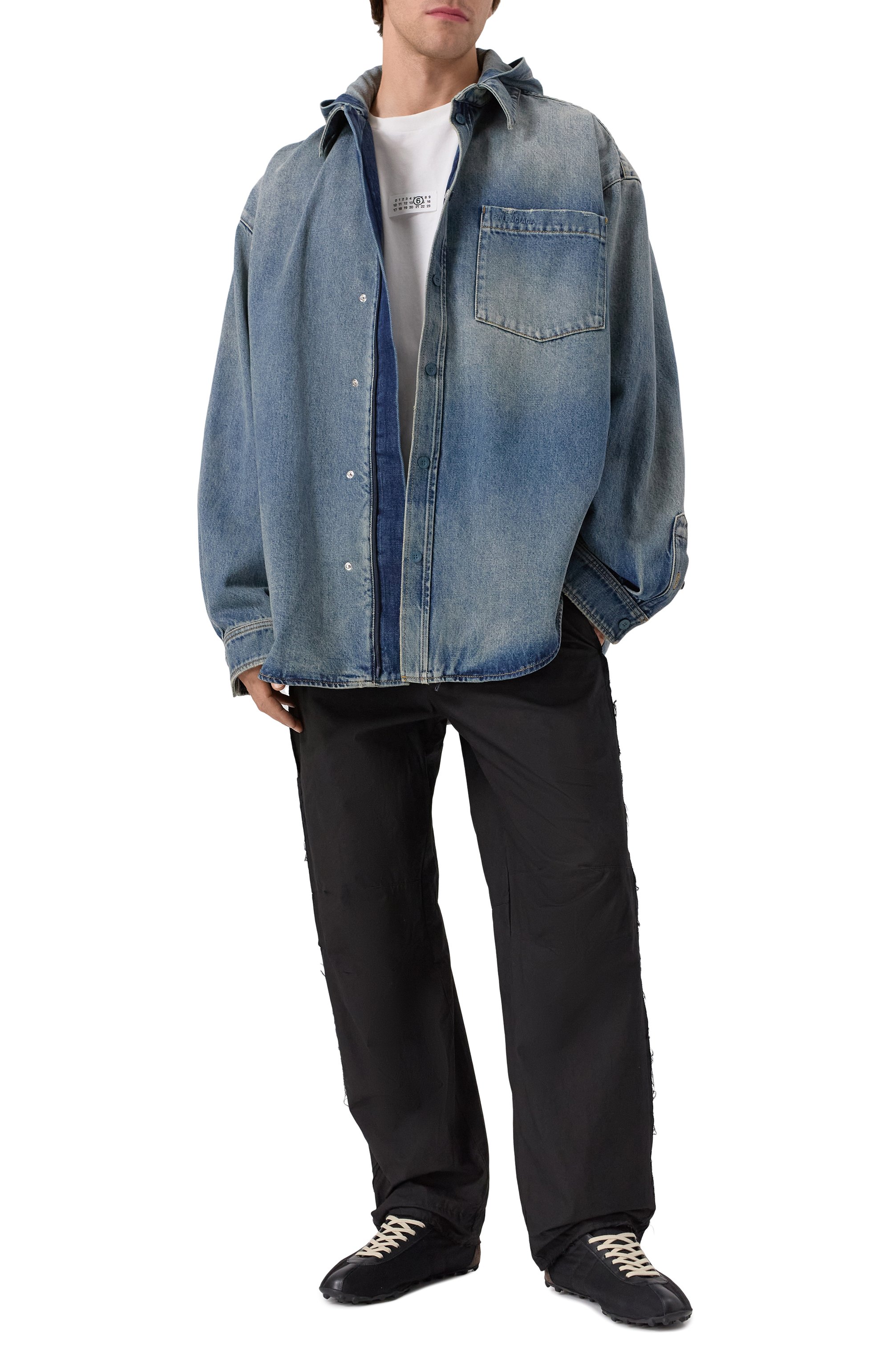 Джинсовая куртка BALENCIAGA, арт. 814227/THW25, фото 2