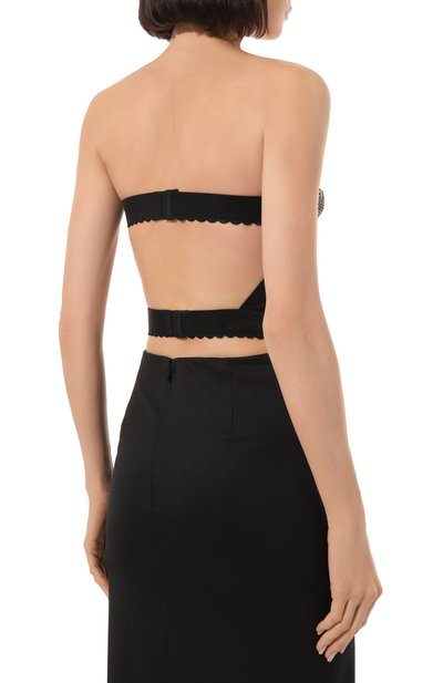 Топ-корсет с отделкой стразами GUCCI, арт. 680508 ZLK34, фото 4