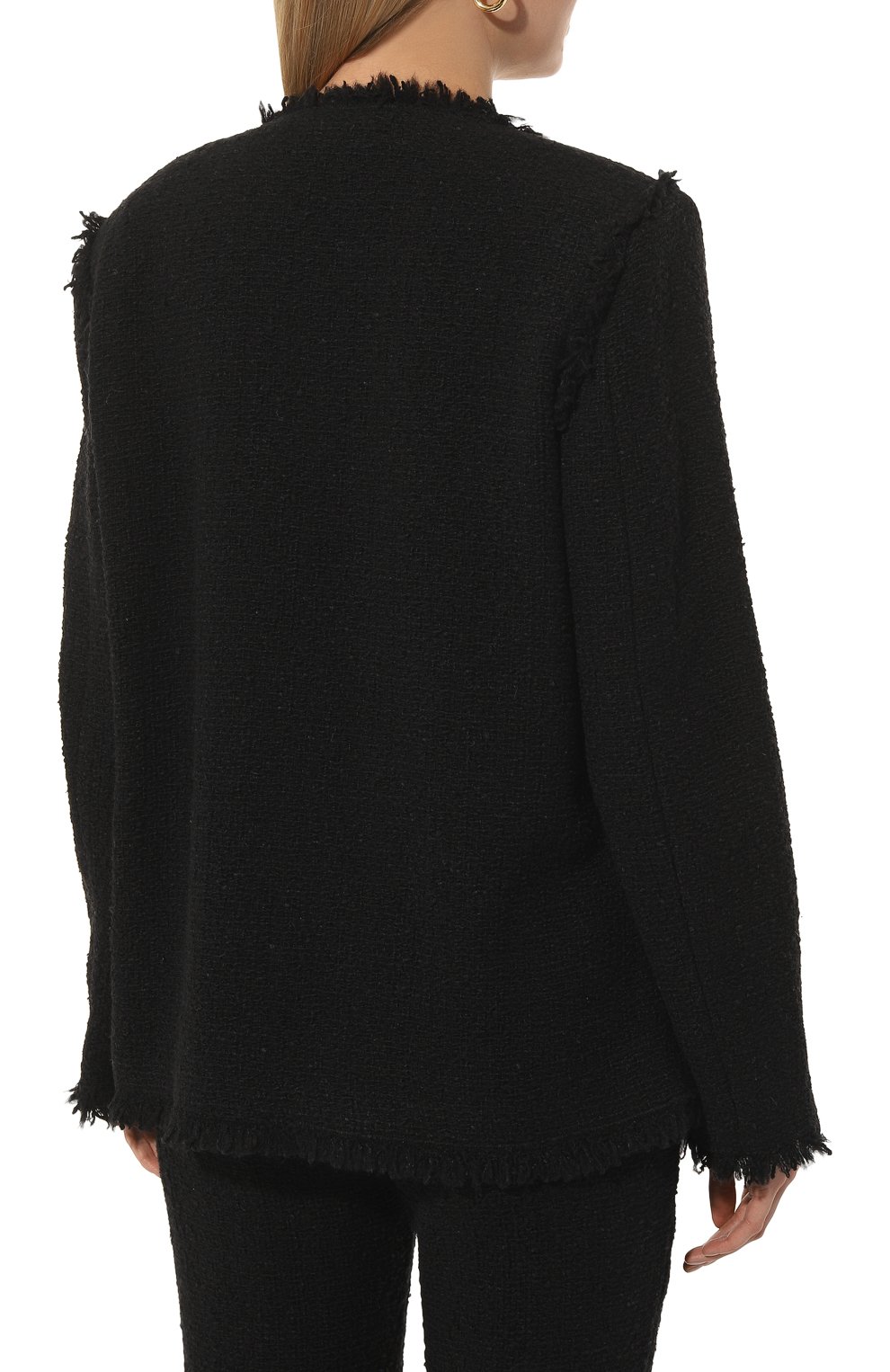 Жакет из шерсти и шелка ALBERTA FERRETTI, арт. 222U/A0518/6633, фото 4