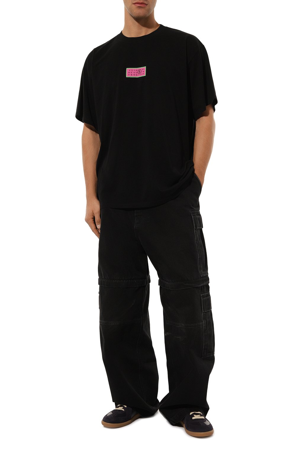 Хлопковая футболка MM6, арт. SH2GC0012/S23588, фото 2