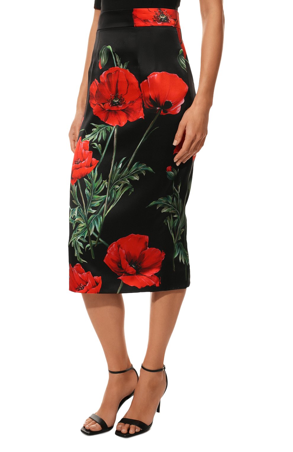 Шелковая юбка DOLCE & GABBANA, арт. F4CCQT/FSA3D, фото 3