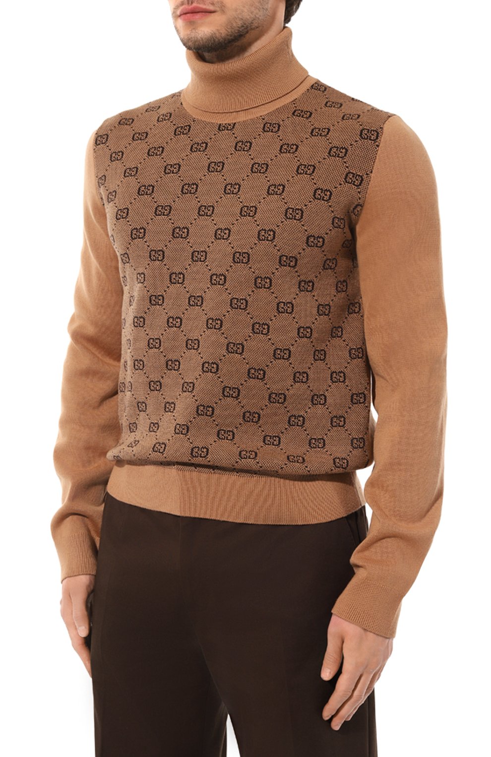 Шерстяная водолазка GUCCI, арт. 716158/XKCL0, фото 3