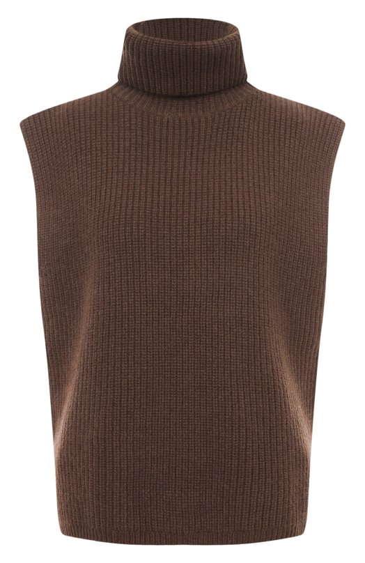 Кашемировый жилет arch4 KNVS20202 Коричневый KNVS20202