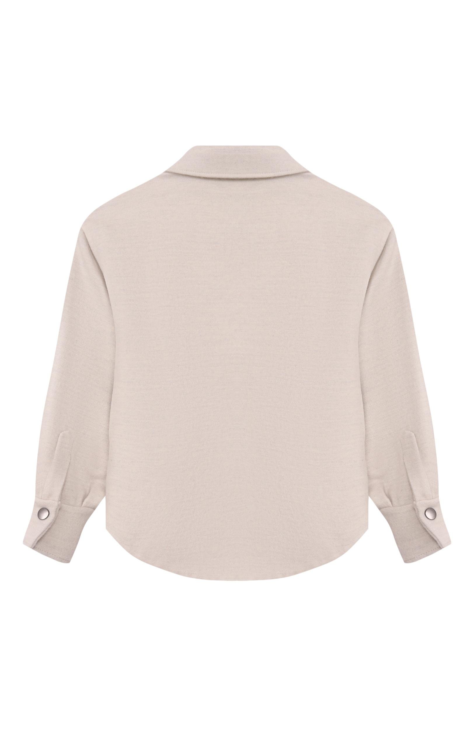 Шерстяная куртка-рубашка BRUNELLO CUCINELLI, арт. BD565C437A, фото 2