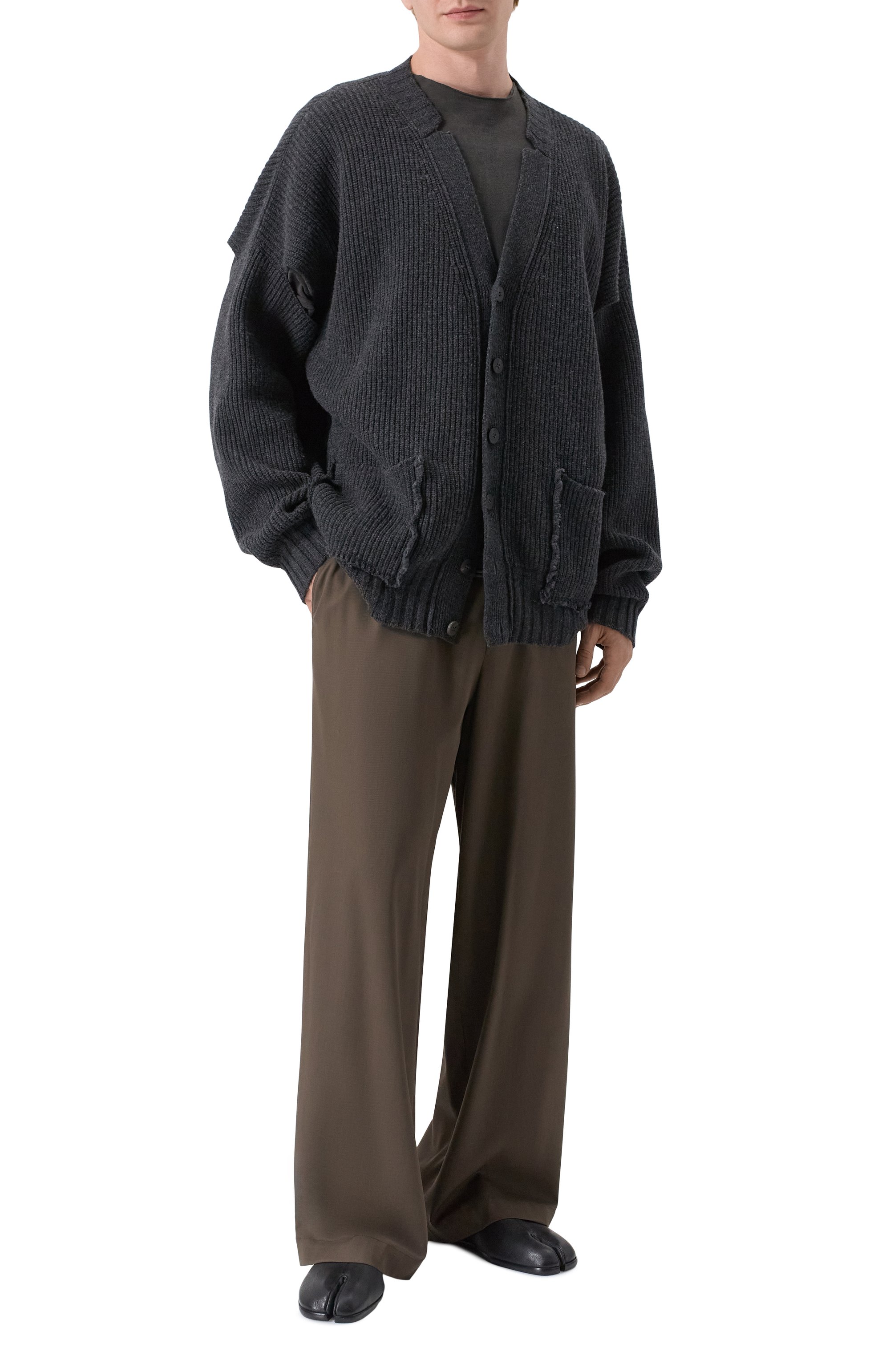 Шерстяные брюки ISABEL BENENATO, арт. UW32C0, фото 2