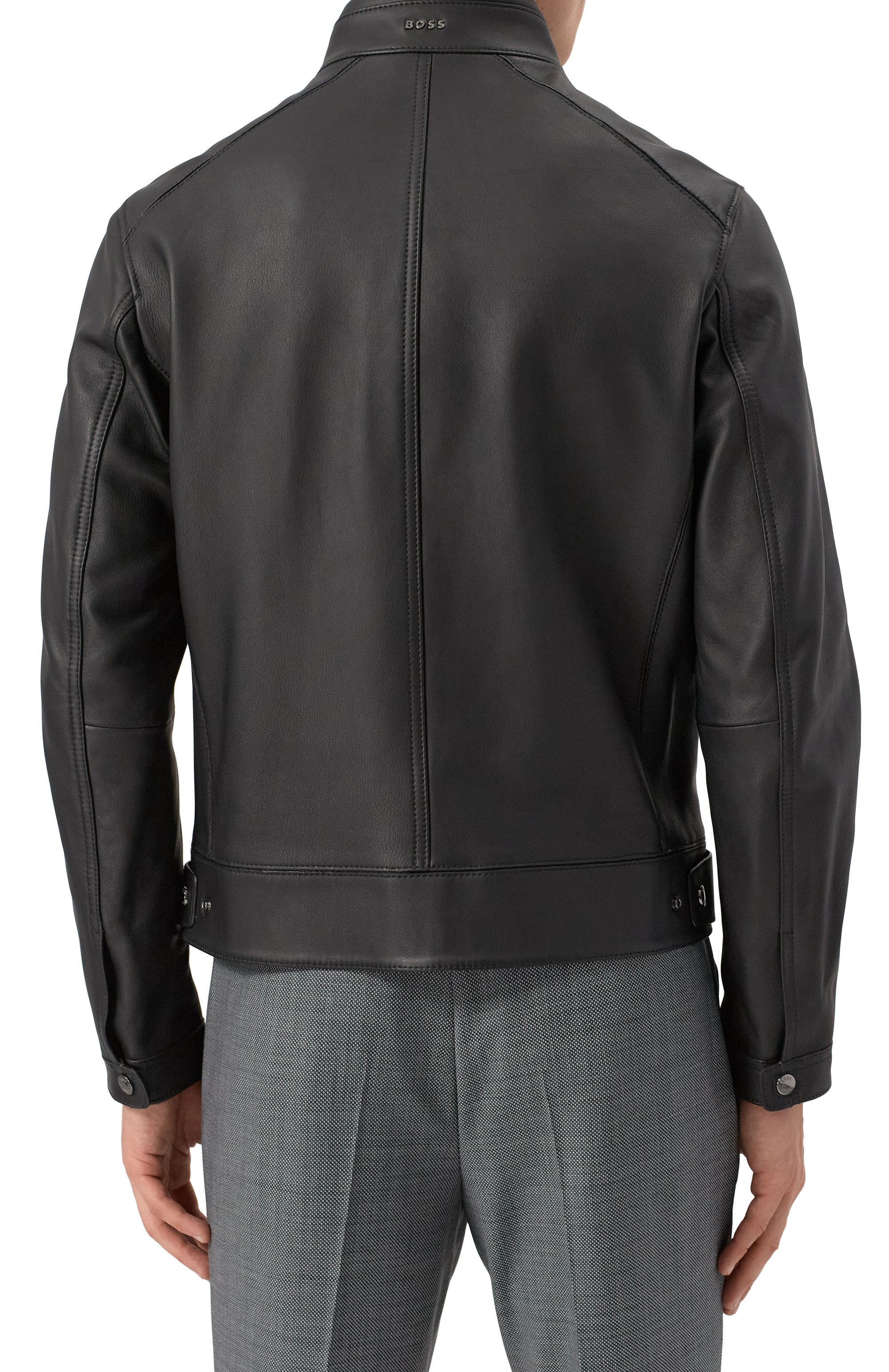 Кожаная куртка BOSS, арт. 50532475, фото 4