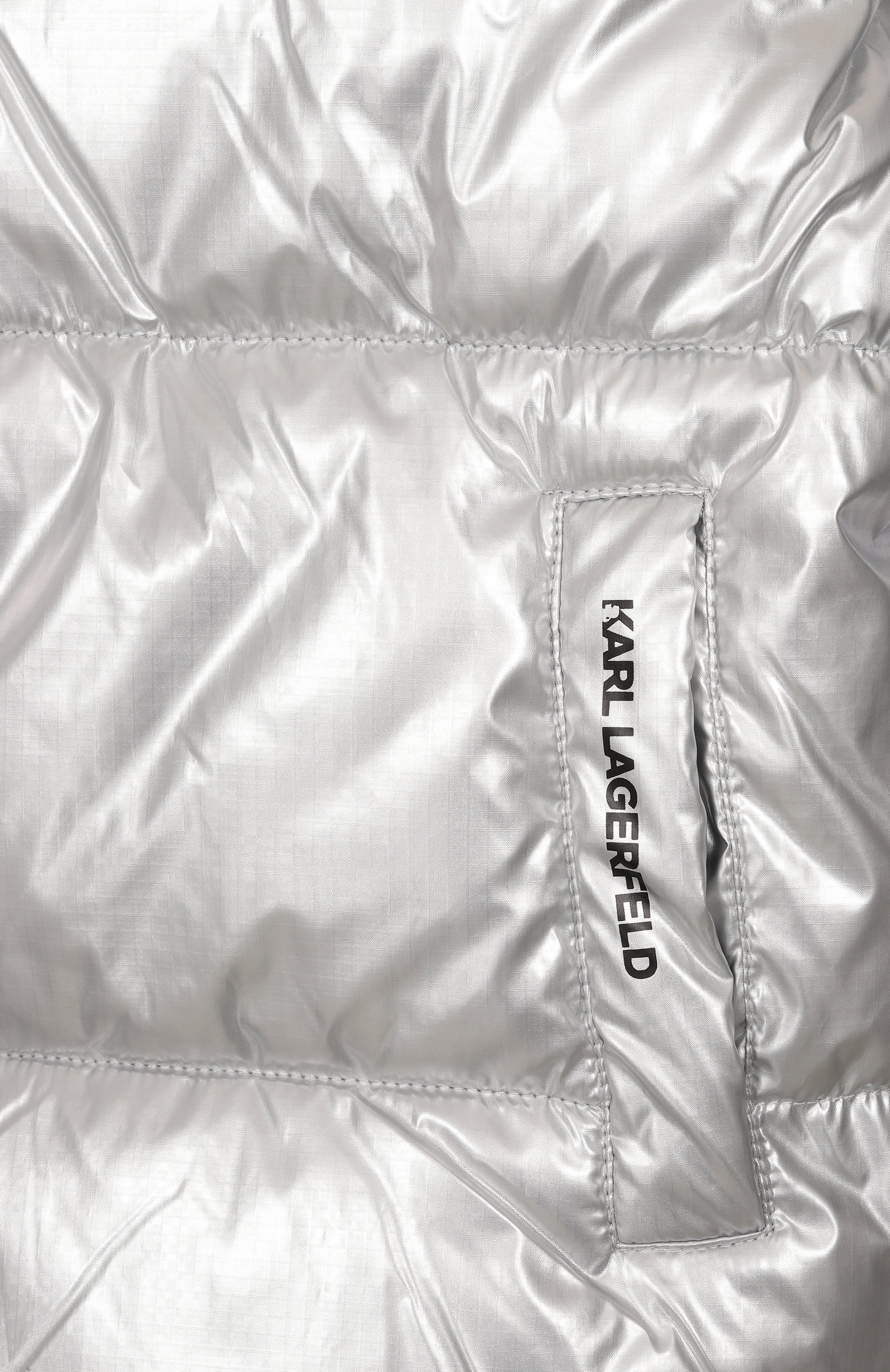 Утепленная куртка KARL LAGERFELD KIDS, арт. Z30602, фото 3