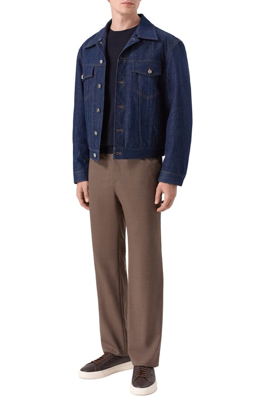 Шерстяные брюки MVST M26.CSM.T411/751 Коричневый  M26.CSM.T411/751 Фото 2